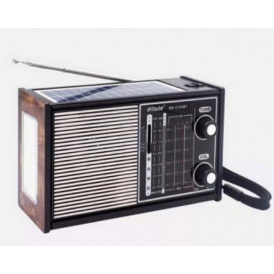 Radio RD-110UBT solar cu Bluethooth, MP3 Player si lanterna
